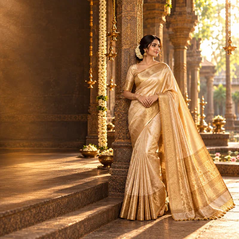 Butter Silk Saree